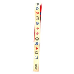 Pulsera Tela - Símbolos Multicolor